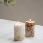 Jade Candle Holder