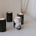 Jade Candle Holder