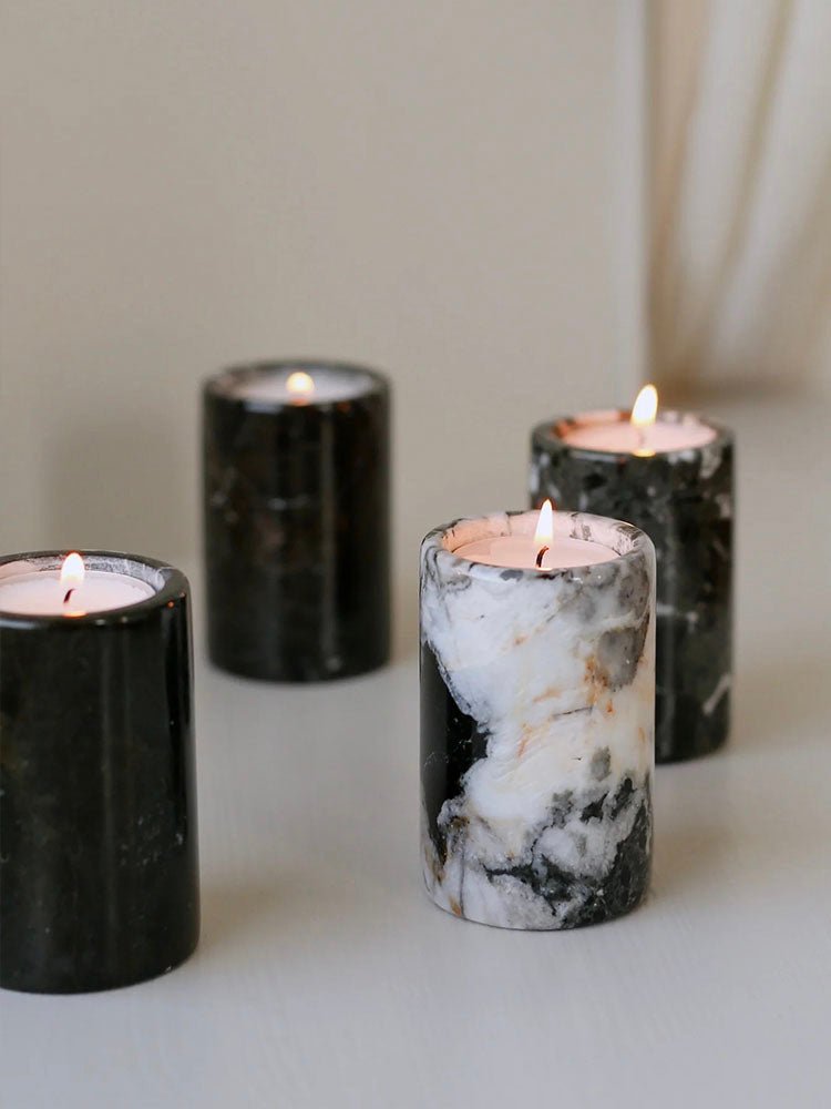 Jade Candle Holder