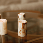 Jade Candle Holder