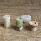 Jade Candle Holder