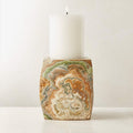 Elara Agate Candle Holder