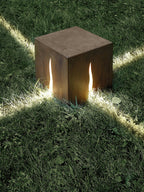 Crack Cube Outdoor Light