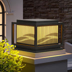 Window Grille Outdoor Post Light
