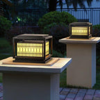 Window Grille Outdoor Post Light
