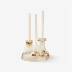 Lithia Tier Marble Candle Holder