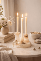 Lithia Tier Marble Candle Holder