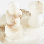 Lithia Tier Marble Candle Holder