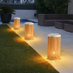 Linden Column Solar Outdoor Lamp