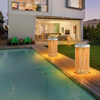 Linden Column Solar Outdoor Lamp
