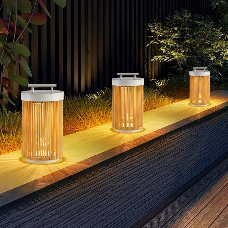 Linden Column Solar Outdoor Lamp