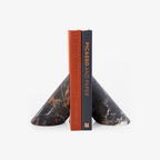 Sculpted Marble Bookends
