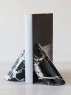 Sculpted Marble Bookends