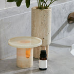 Arc Pillar Marble Candle Holder