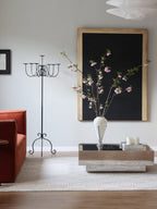 Wrought Iron Floor Candelabra