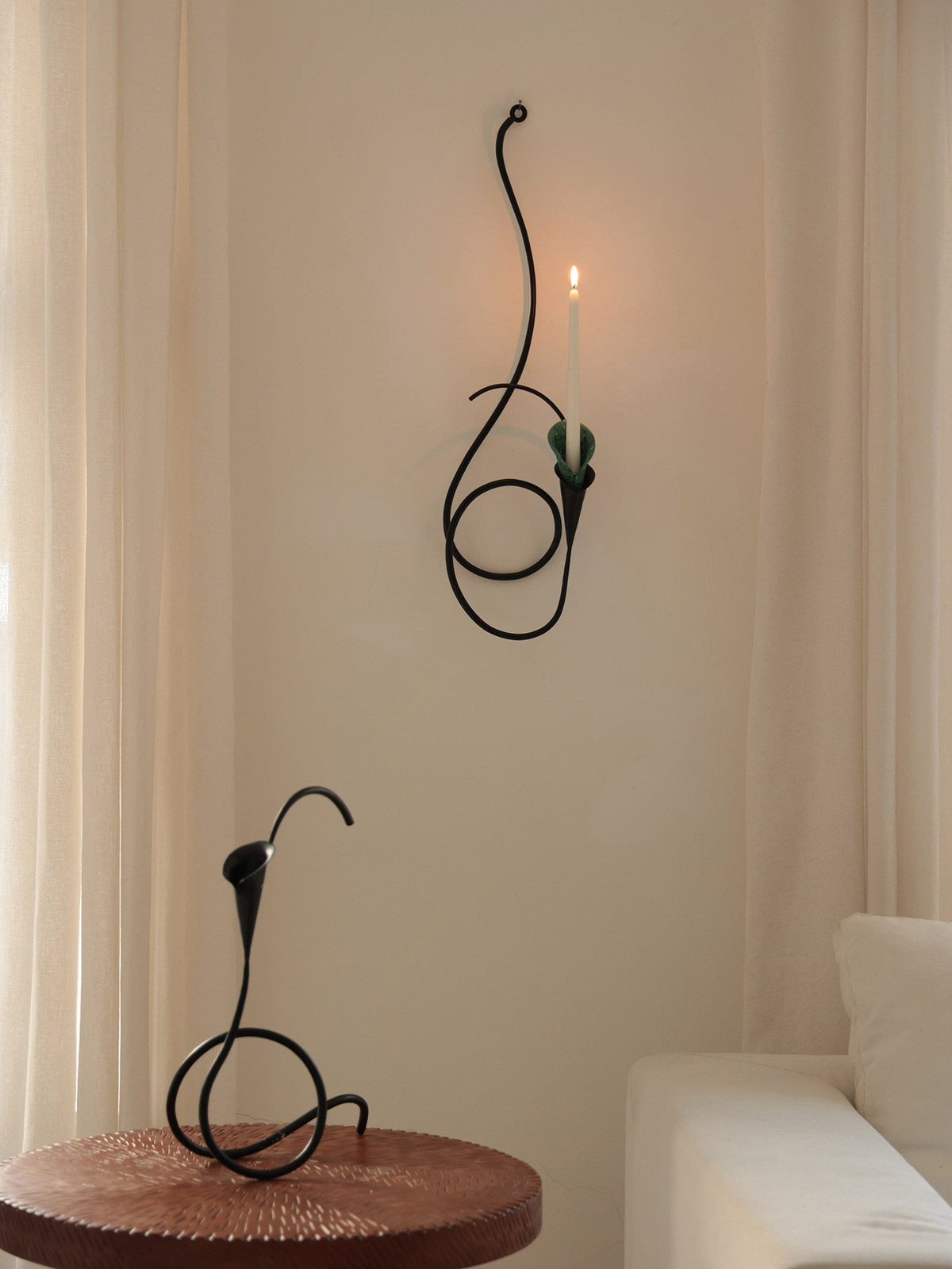 Calla Lily Candle Holder