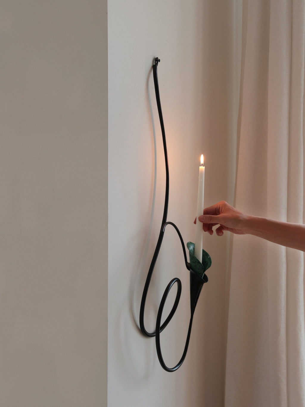 Calla Lily Candle Holder