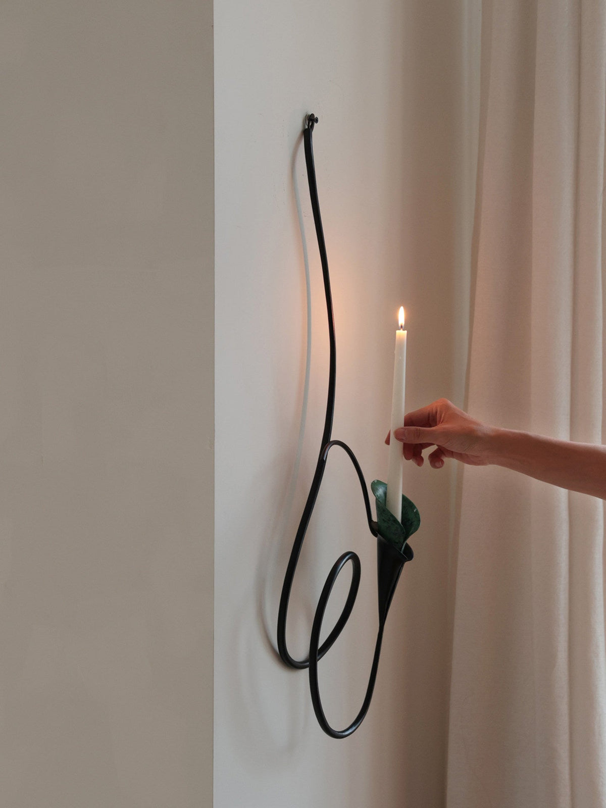 Calla Lily Candle Holder
