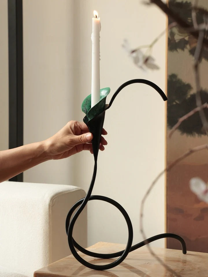Calla Lily Candle Holder