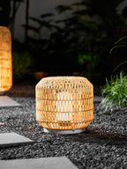 Woven Rattan Outdoor Lamp