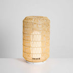 Woven Rattan Outdoor Lamp