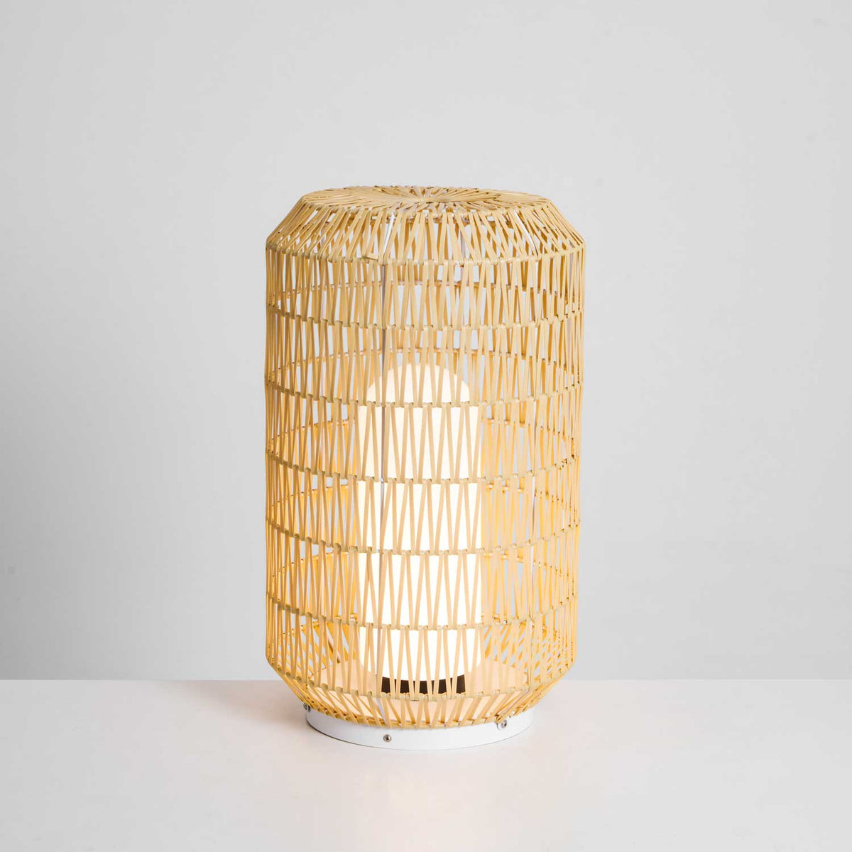 Woven Rattan Outdoor Lamp