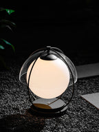 Orbital Globe Outdoor Table Lamp