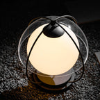Orbital Globe Outdoor Table Lamp