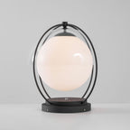 Orbital Globe Outdoor Table Lamp