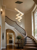 Alabaster Box Pendant Light