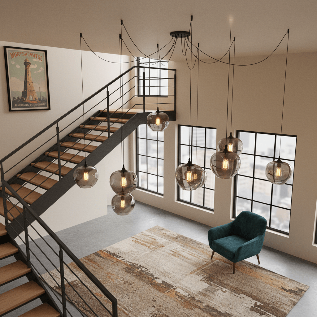 Bottle Pendant Light