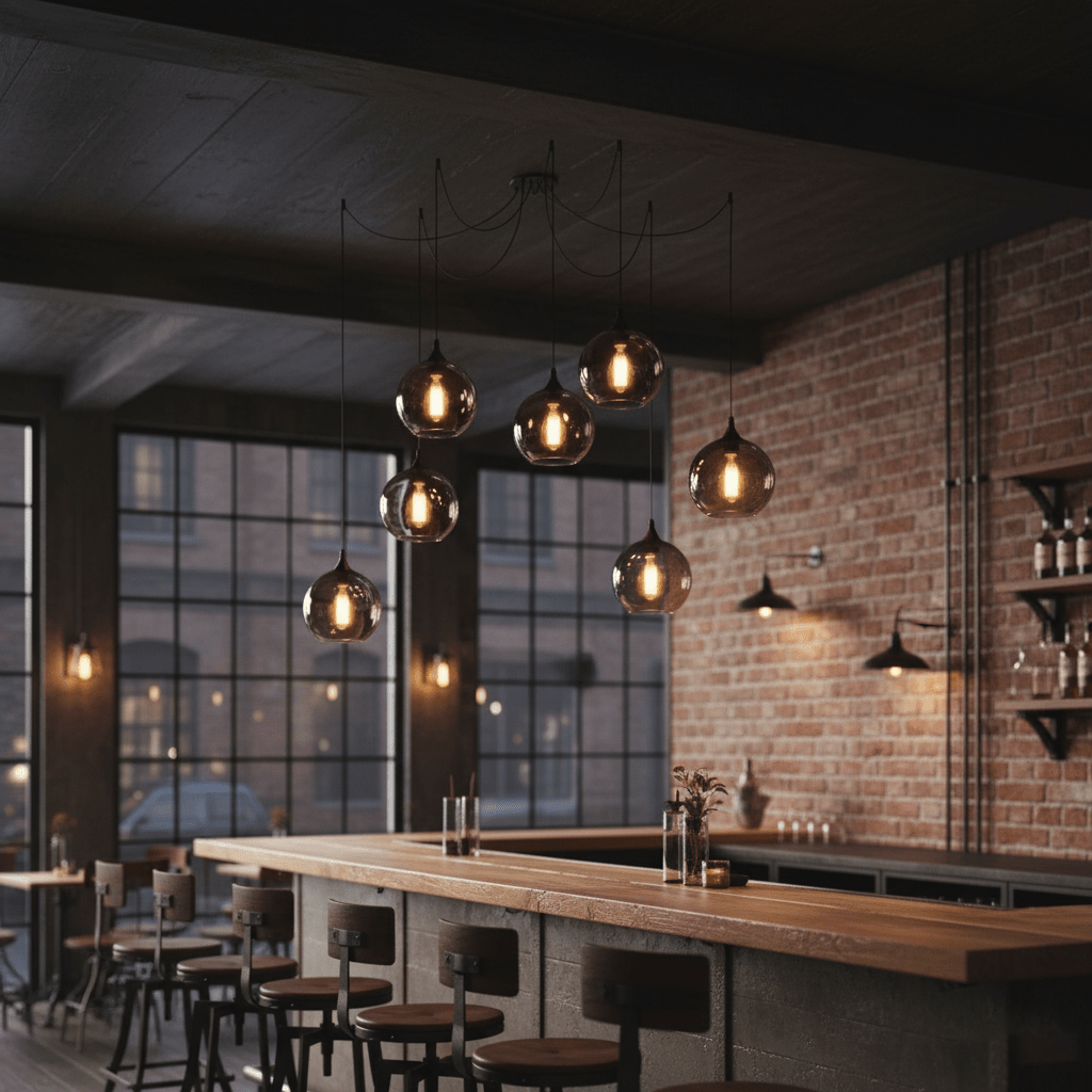 Bottle Pendant Light