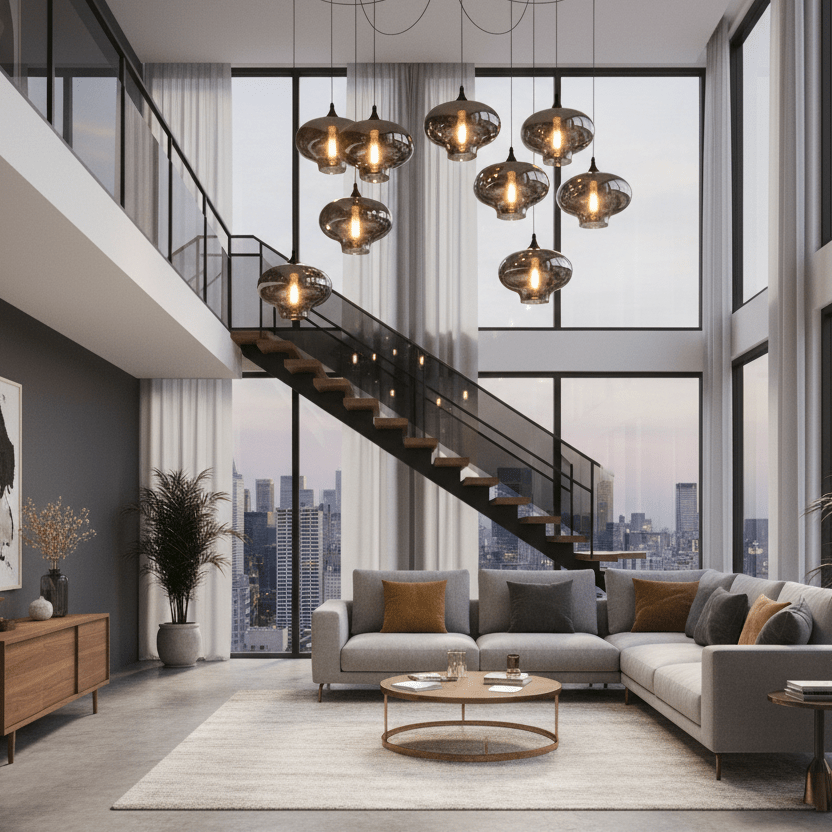 Bottle Pendant Light