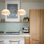 Milk White Layer Pendant Lamp