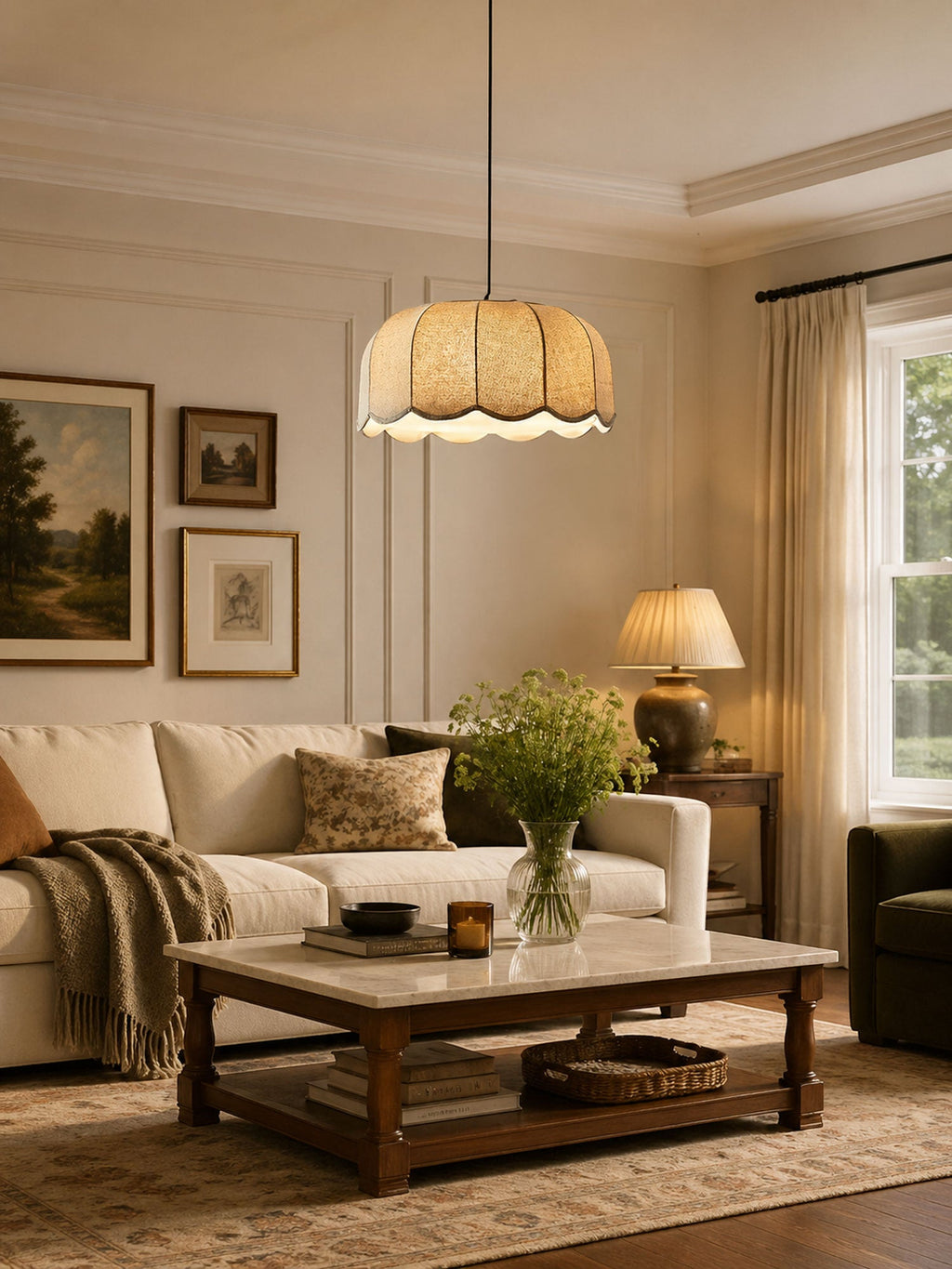Banana Leaf Pendant Lamp