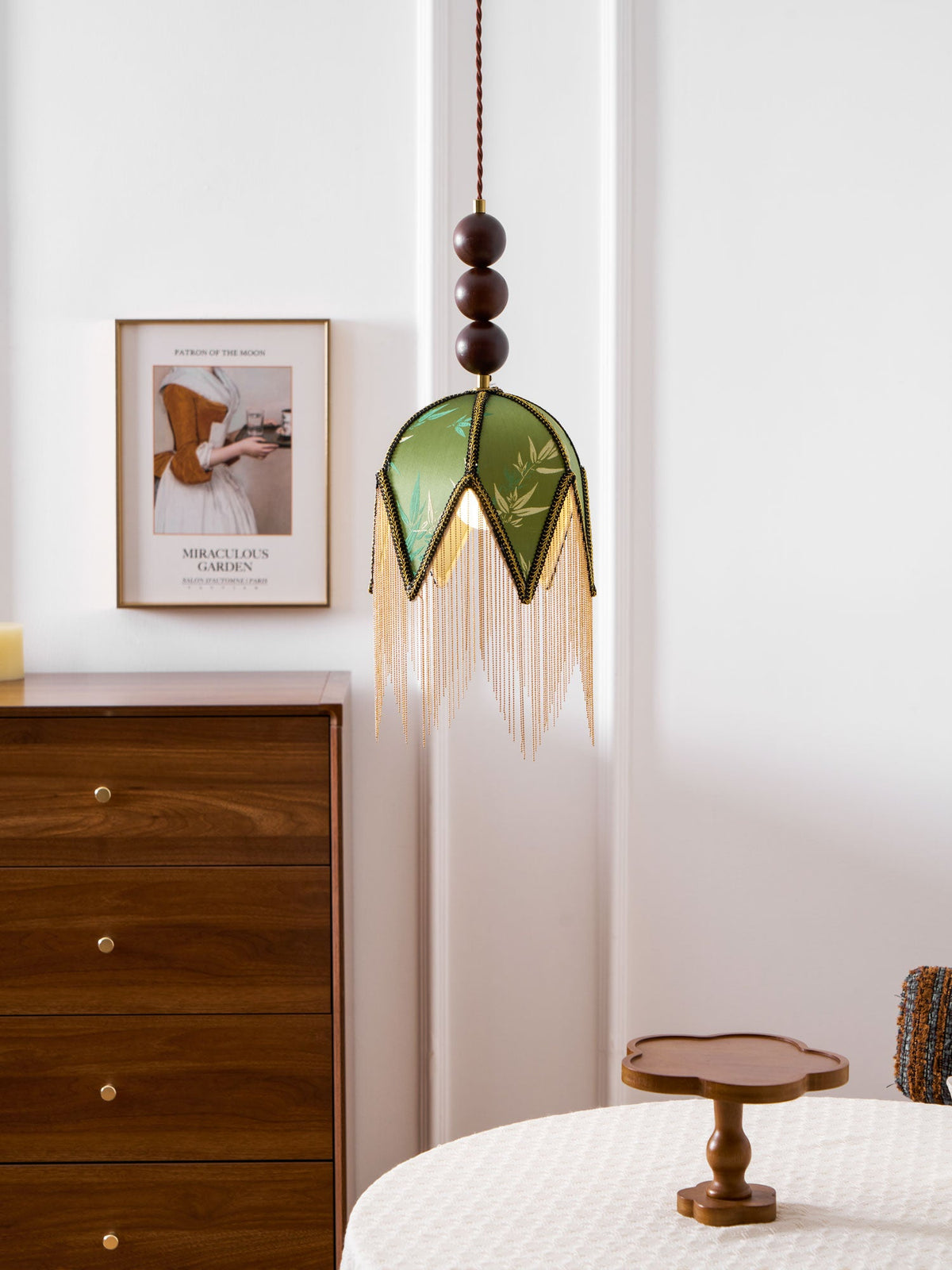 Bette Fringed Pendant Lamp