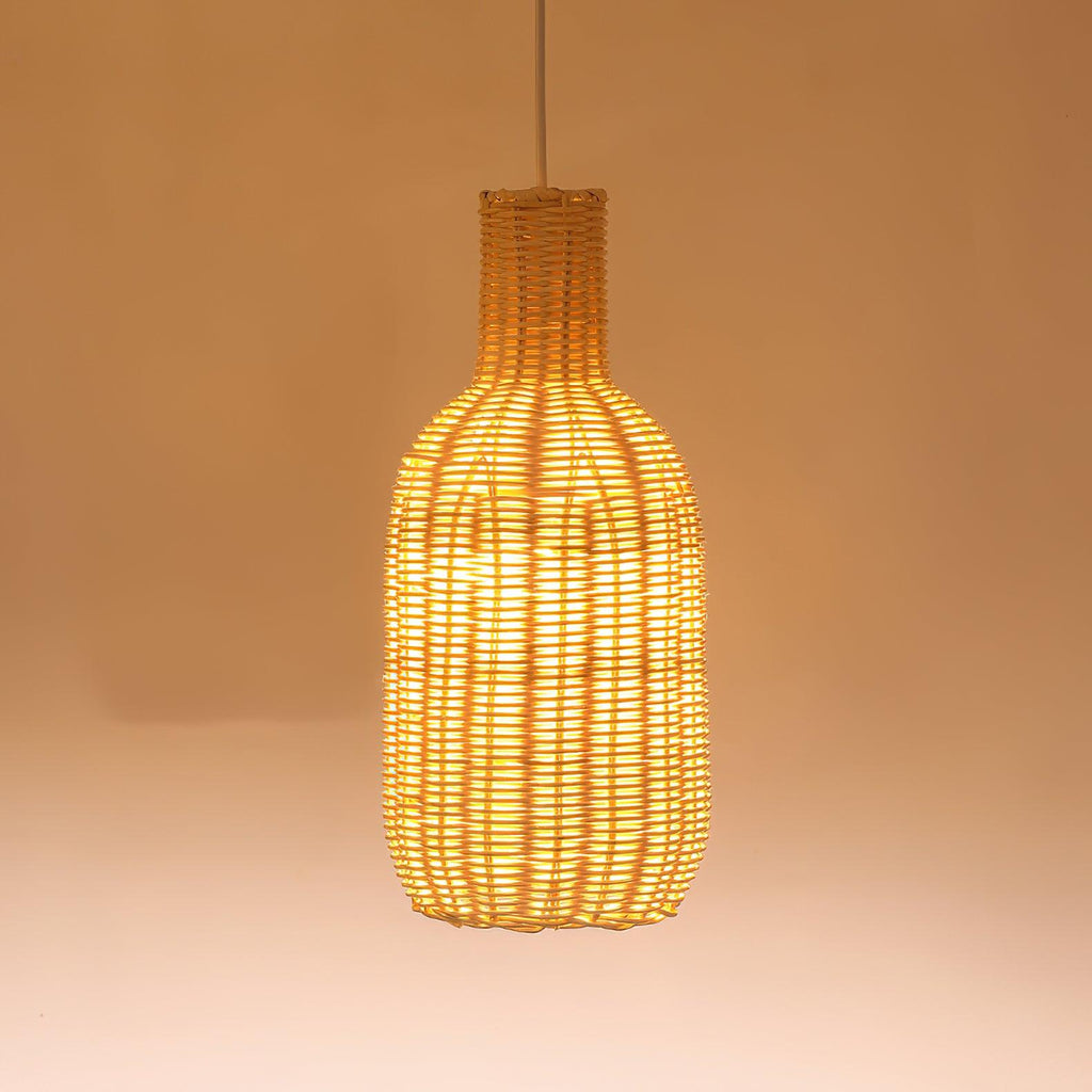 Vintage Rattan Pendant Lamp