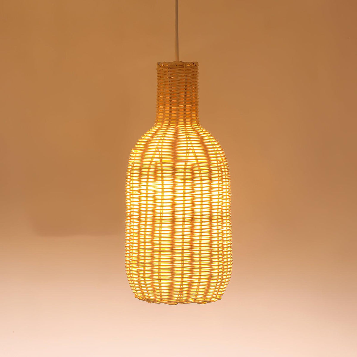 Vintage Rattan Pendant Lamp