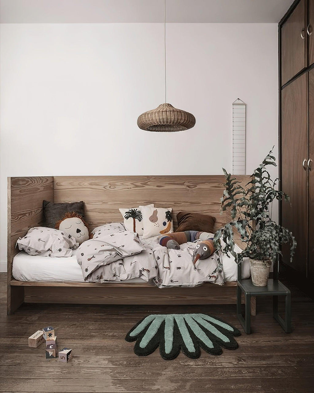 Vintage Rattan Pendant Lamp