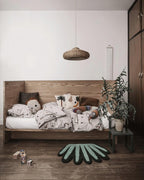 Vintage Rattan Pendant Lamp