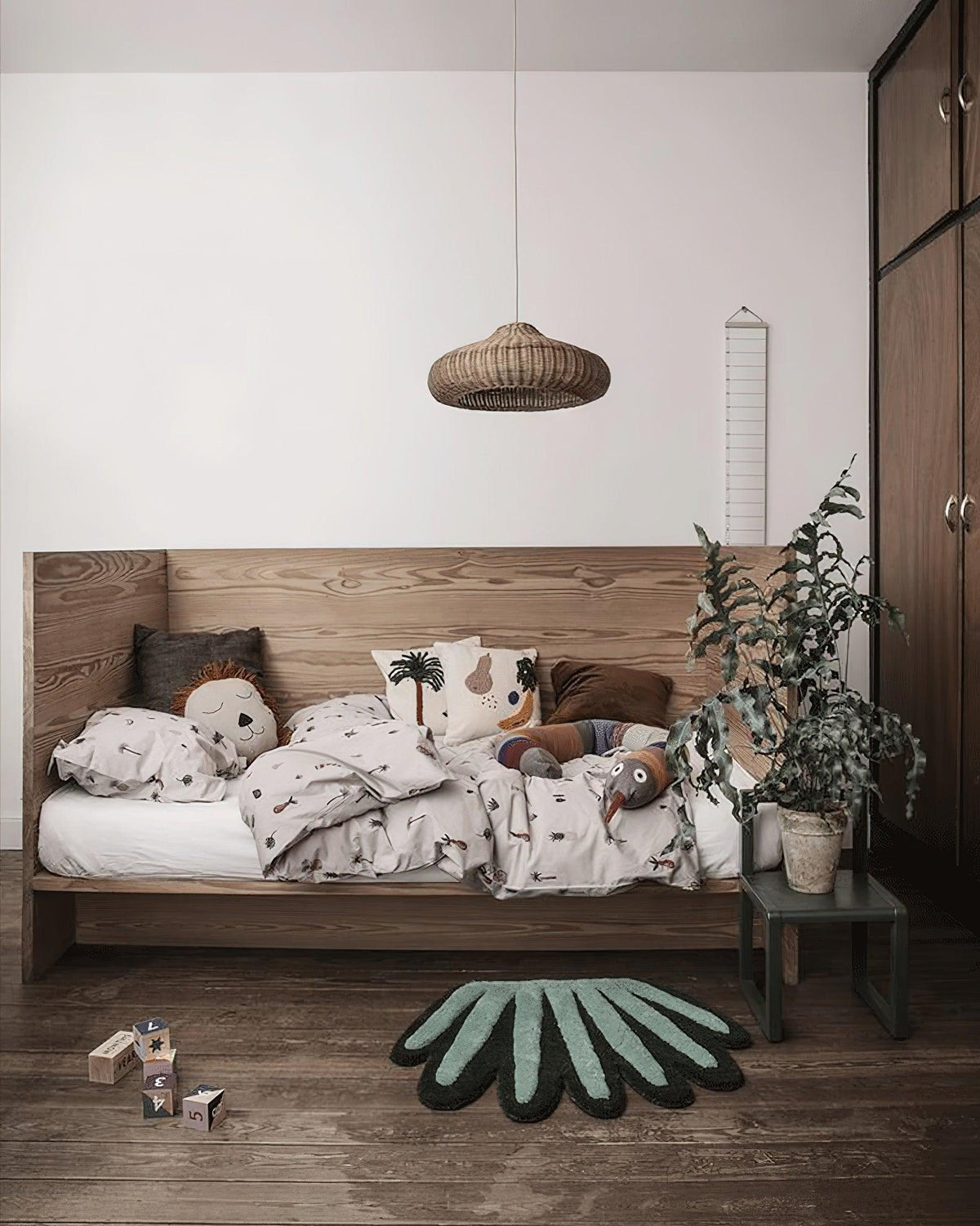 Vintage Rattan Pendant Lamp