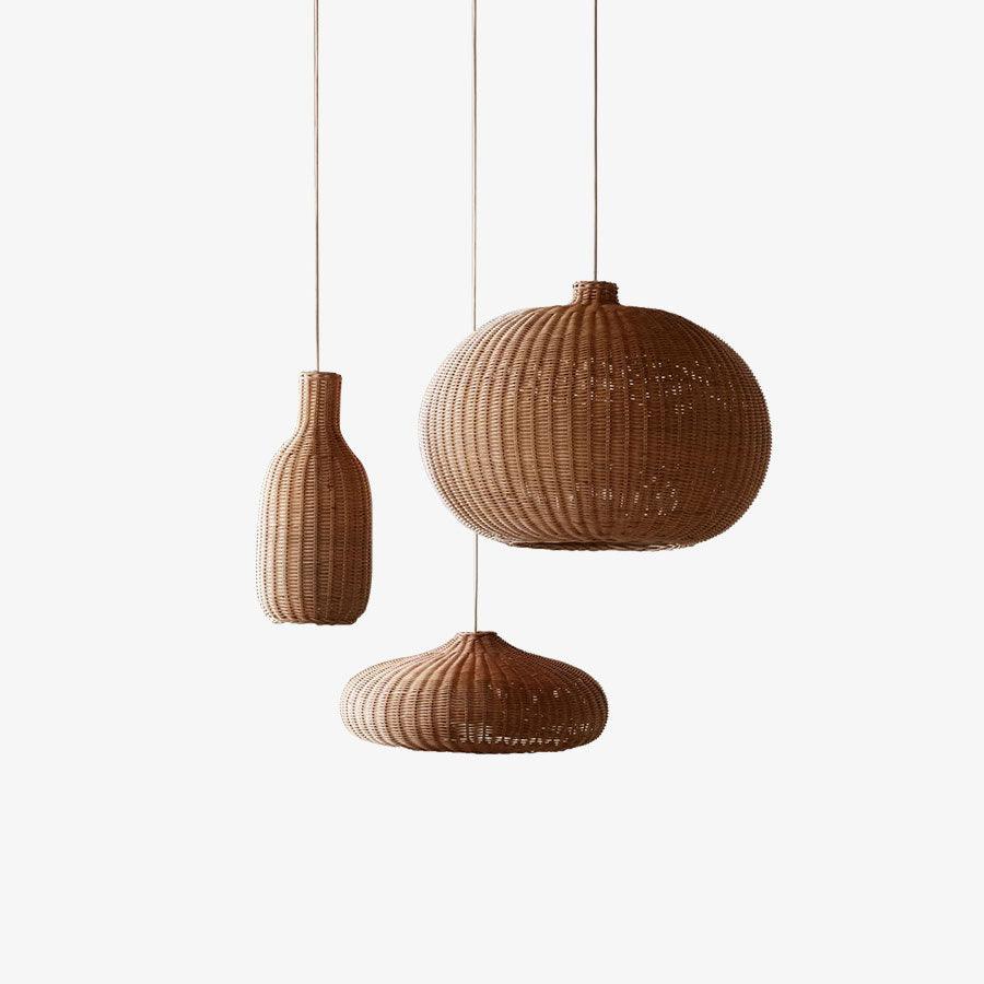 Vintage Rattan Pendant Lamp