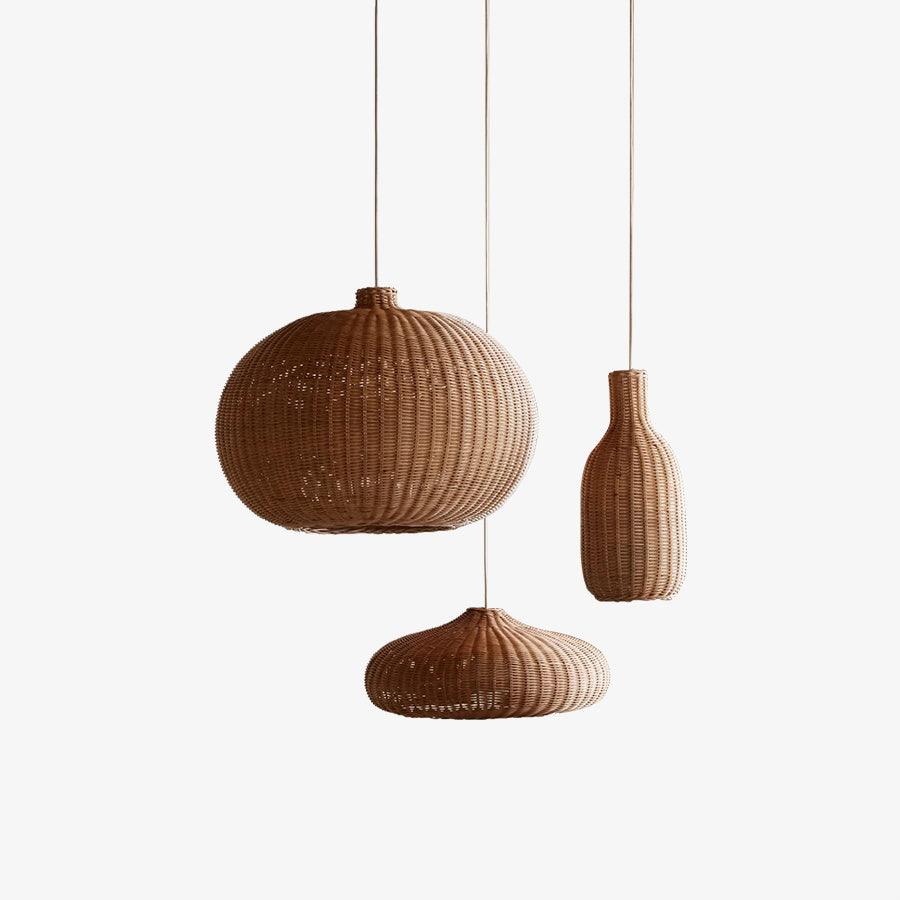 Vintage Rattan Pendant Lamp