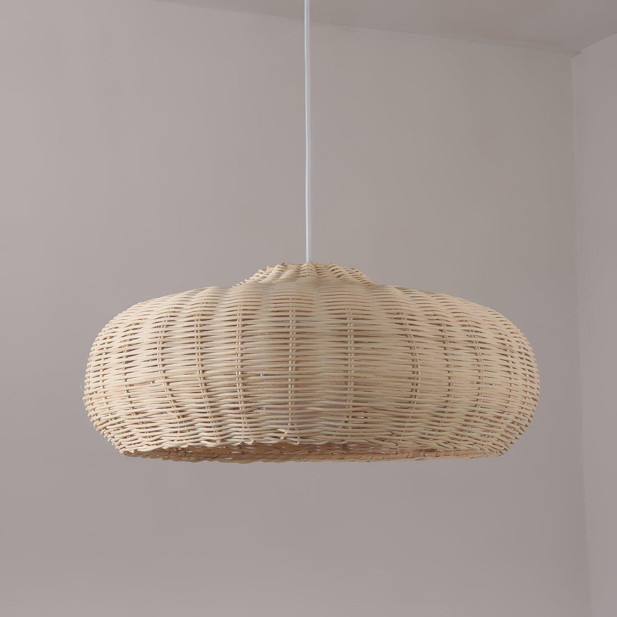 Vintage Rattan Pendant Lamp