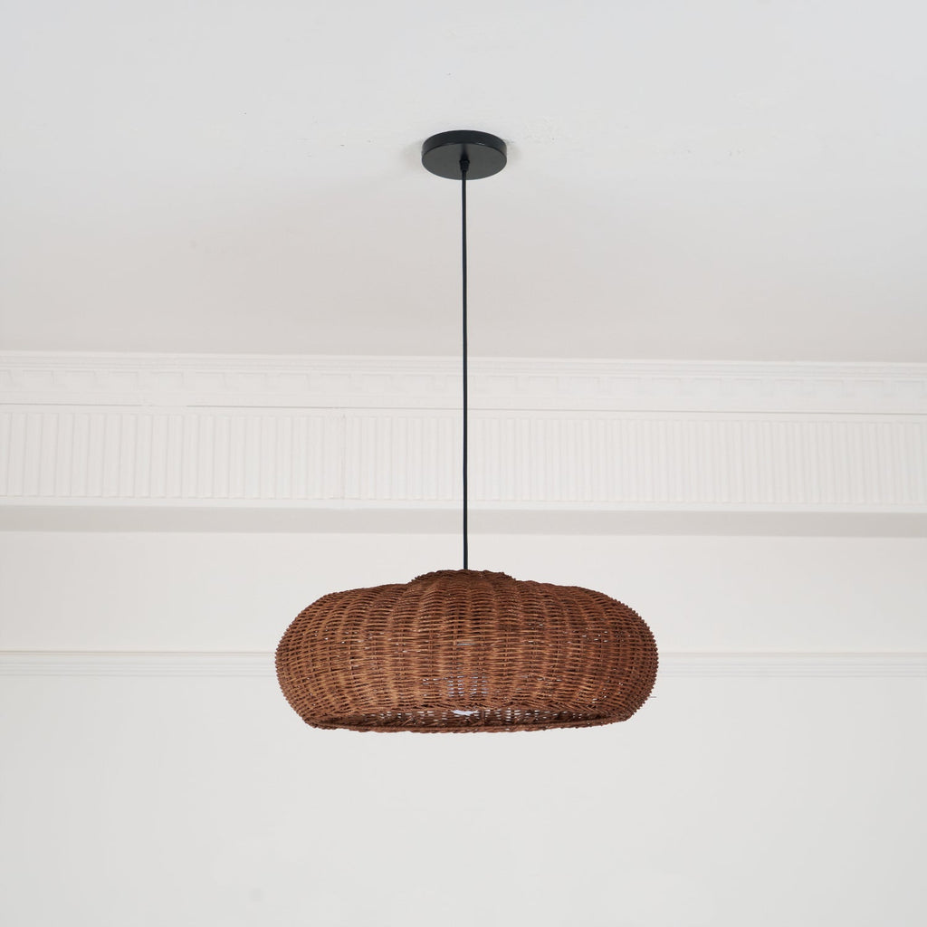 Vintage Rattan Pendant Lamp