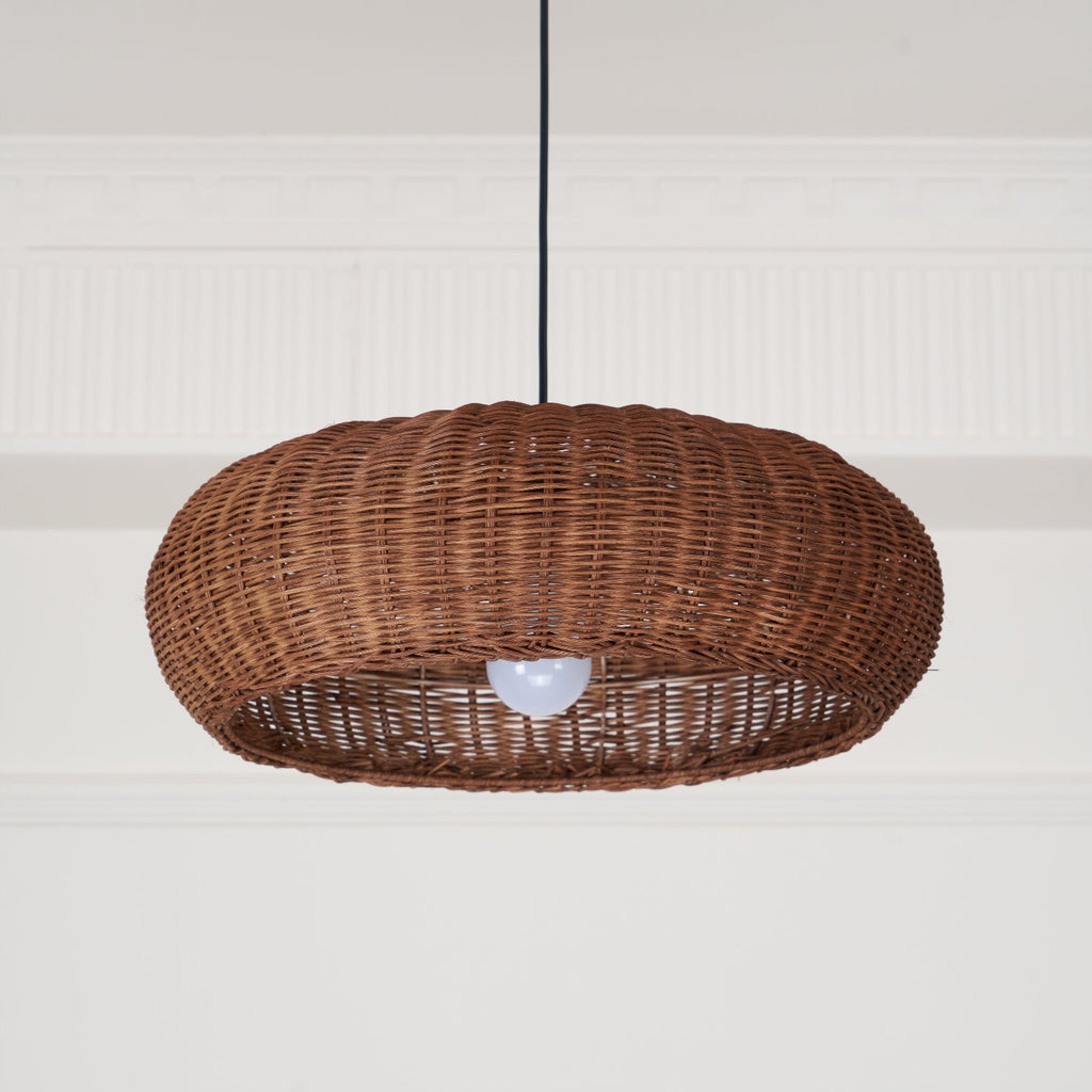 Vintage Rattan Pendant Lamp