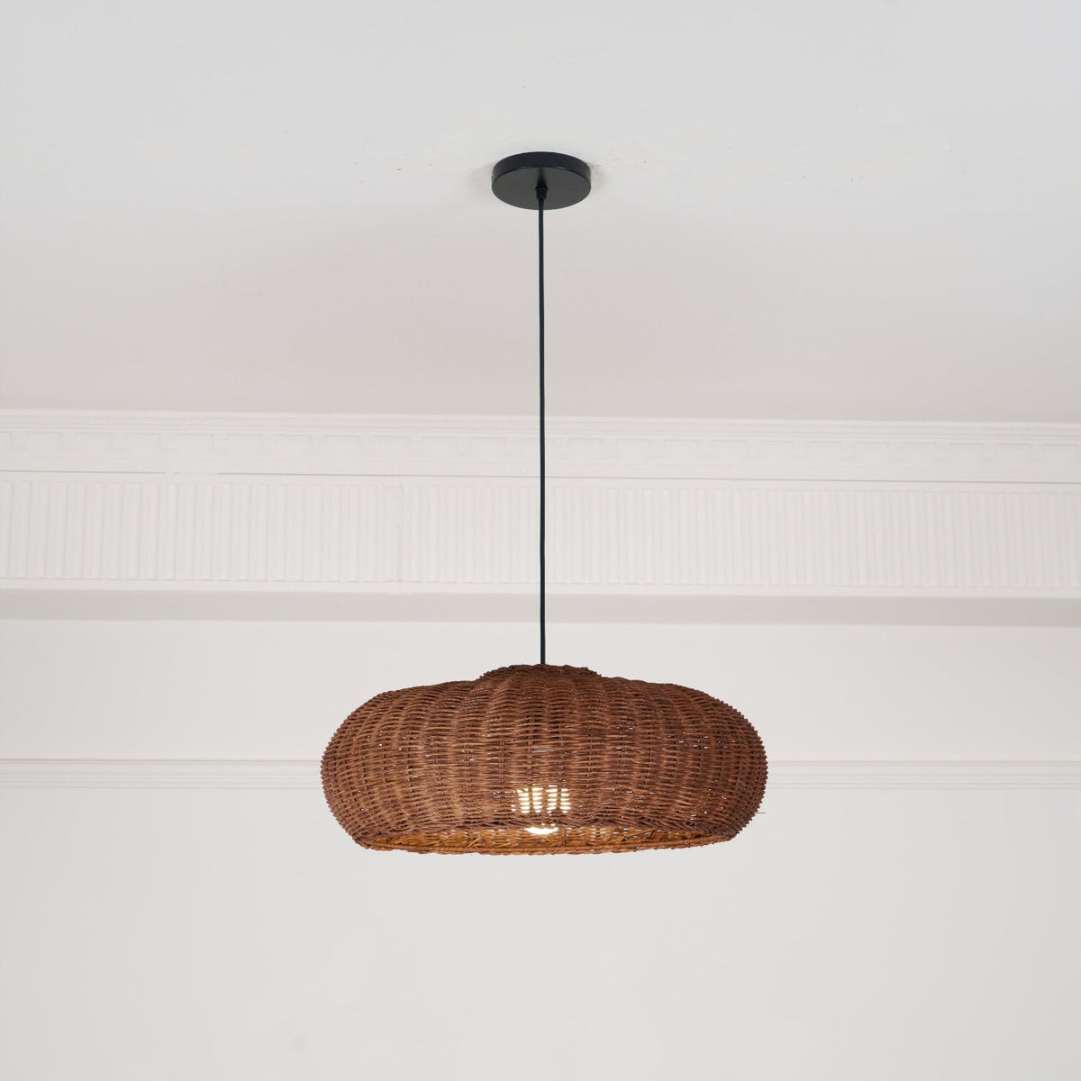 Vintage Rattan Pendant Lamp