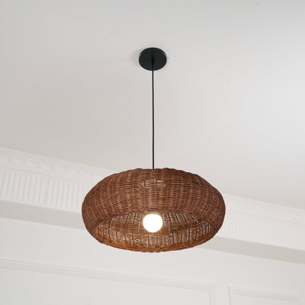 Vintage Rattan Pendant Lamp