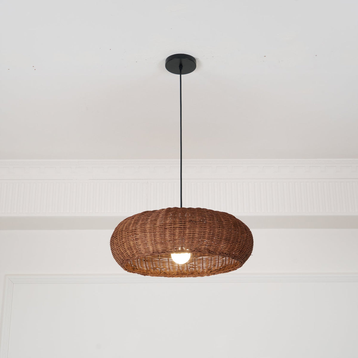 Vintage Rattan Pendant Lamp