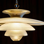 Grid Glass Pendant Light